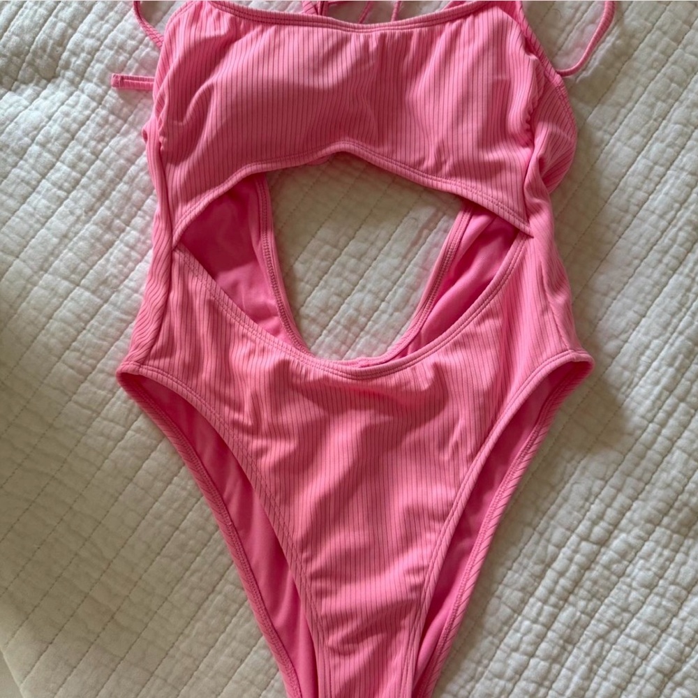 Target Pink Women's One Piece Swimsuit